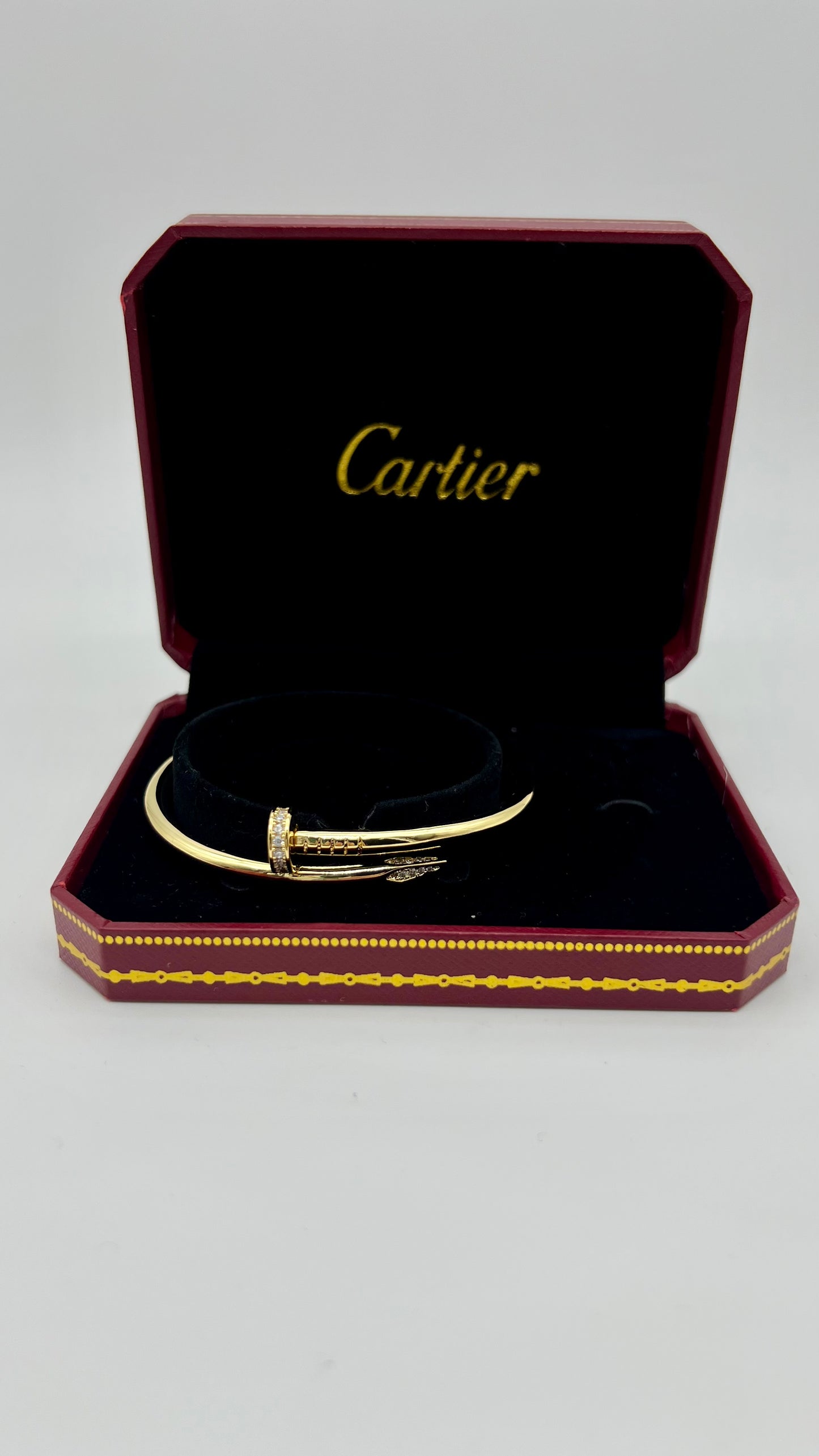 Pulsera Juste Un Clou Yellow Gold & Diamonds