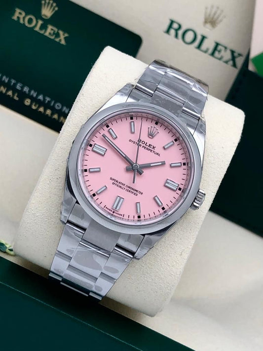Rolex Oyster 36 Pink Dial