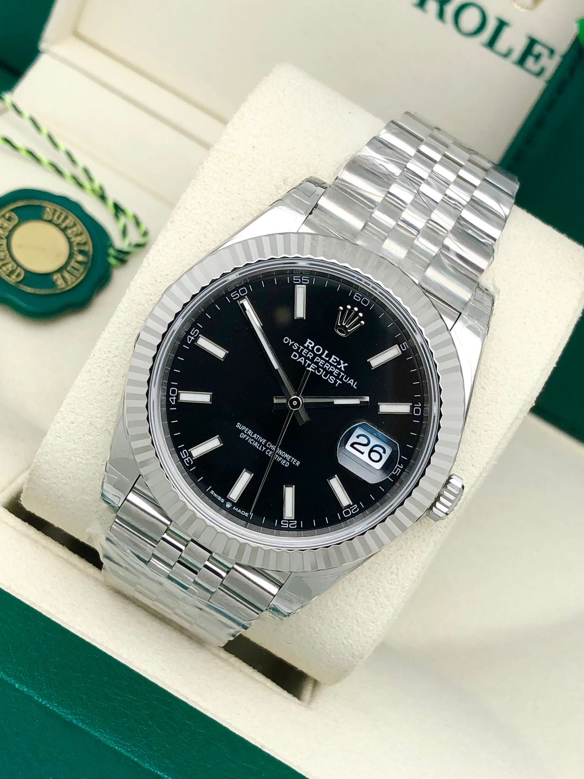 Rolex Datejust 41 Black Dial