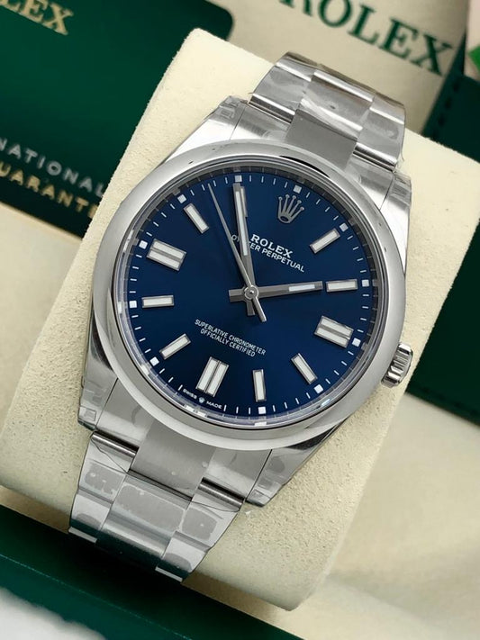 Rolex Oyster Blue Dial