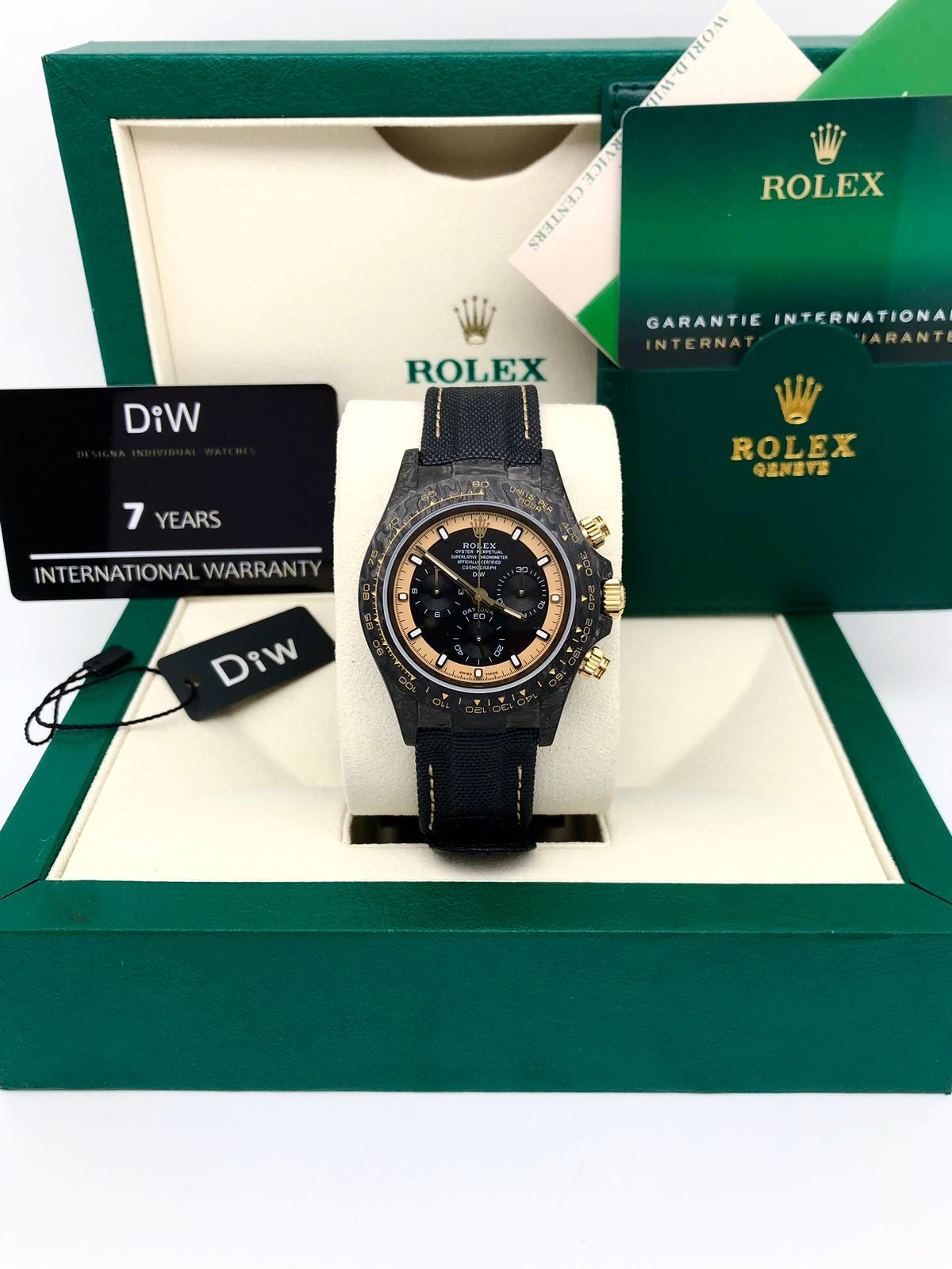 Rolex Daytona DIW Cream Invert Gold