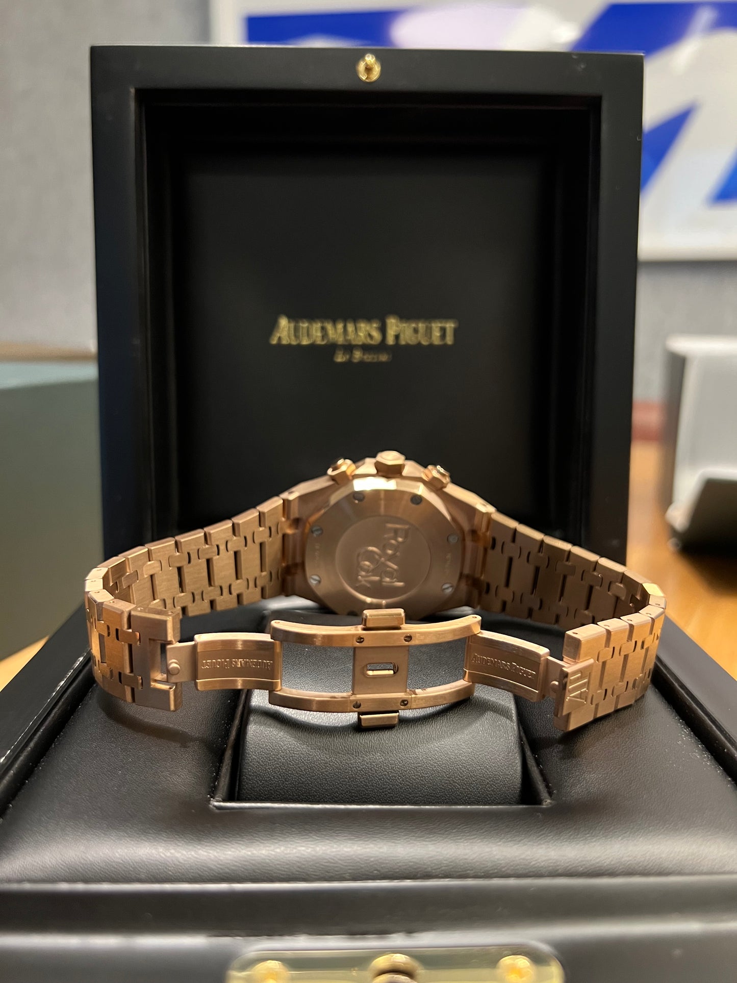 AP Royal Oak Rose Gold Chronograph