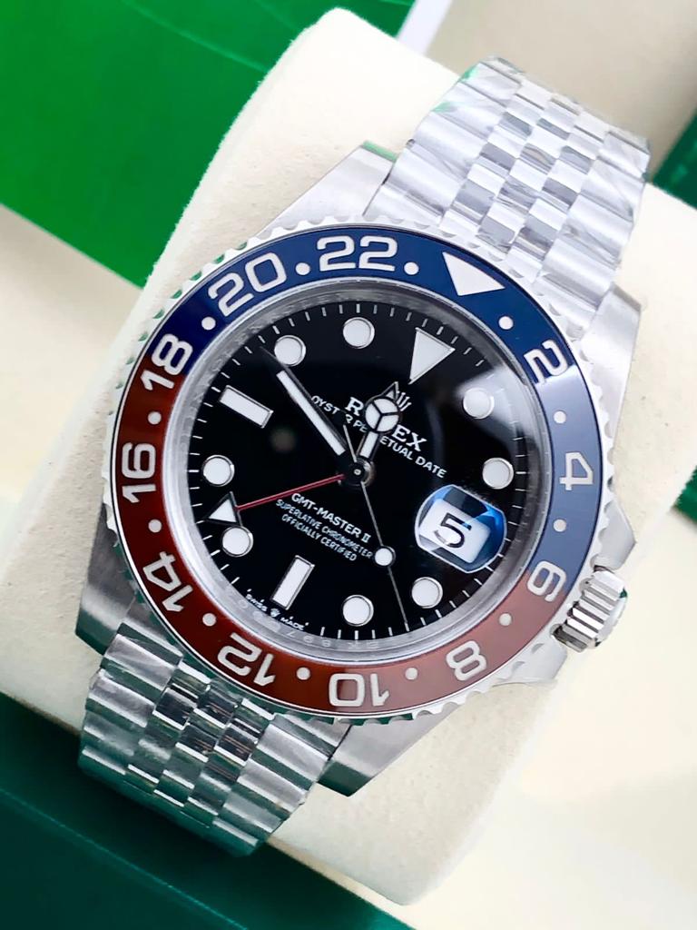 Rolex GMT Master II Pepsi Jubilee