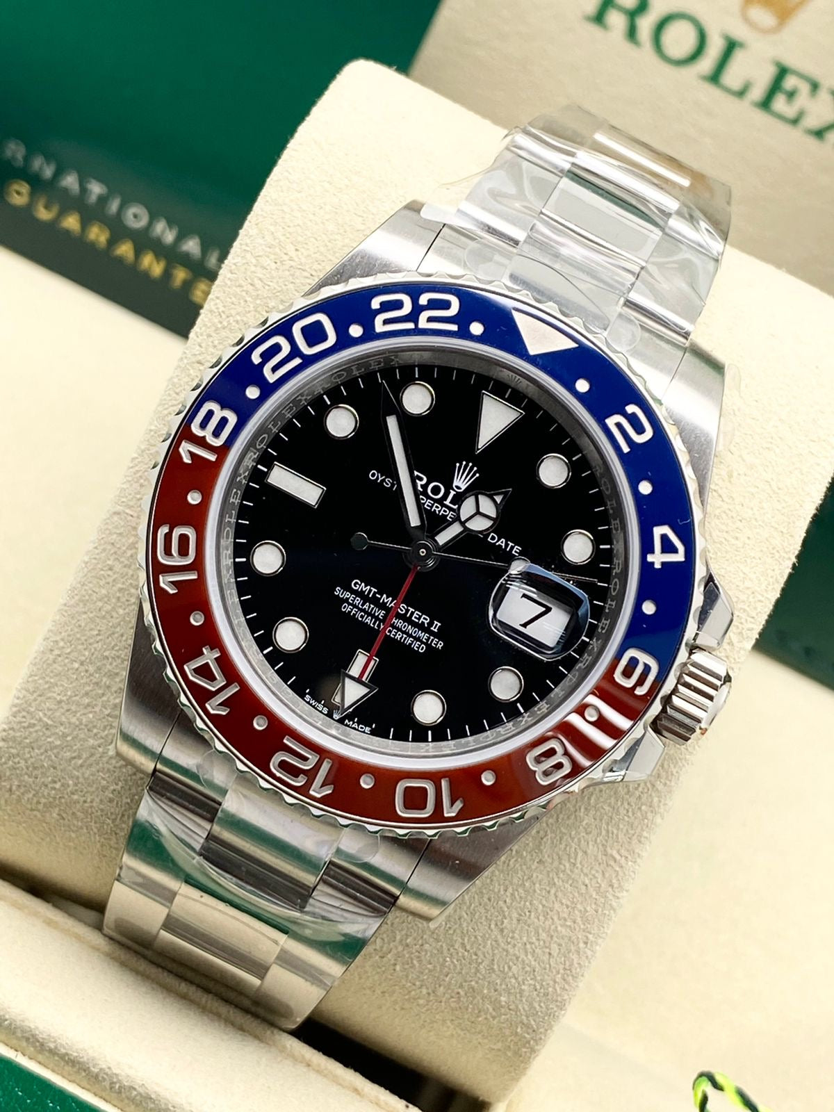 Rolex GMT Master II Pepsi Oyster