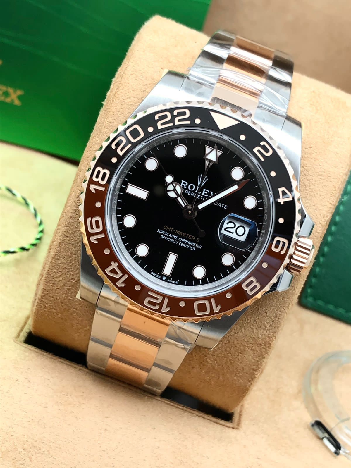 Rolex GMT Master II Rootbear