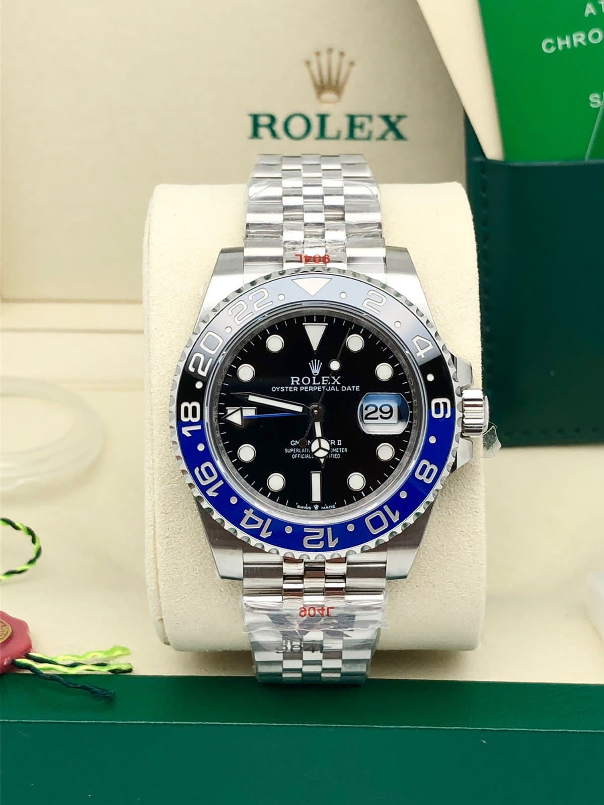 Rolex GMT Master II Batgirl Jubilee