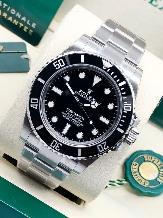 Rolex Submariner No Date Black