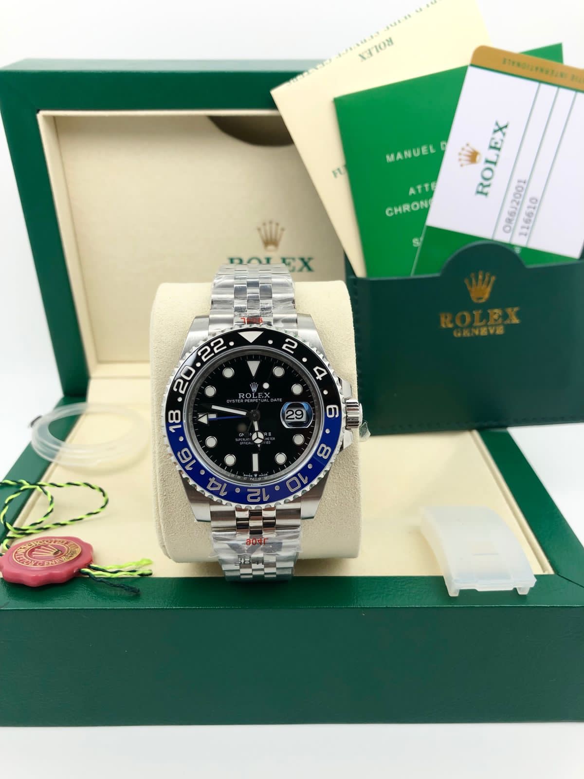 Rolex GMT Master II Batgirl Jubilee