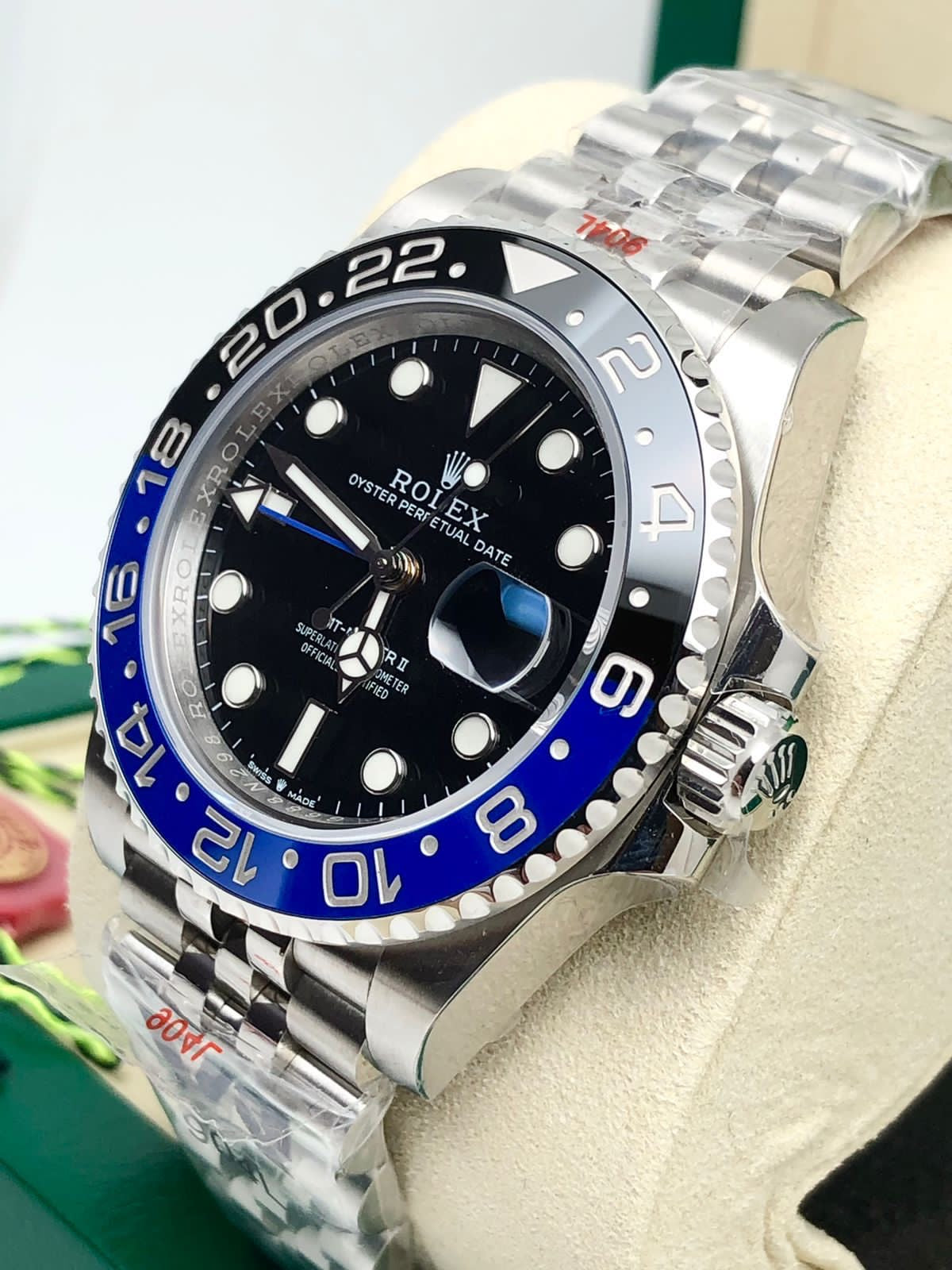 Rolex GMT Master II Batgirl Jubilee