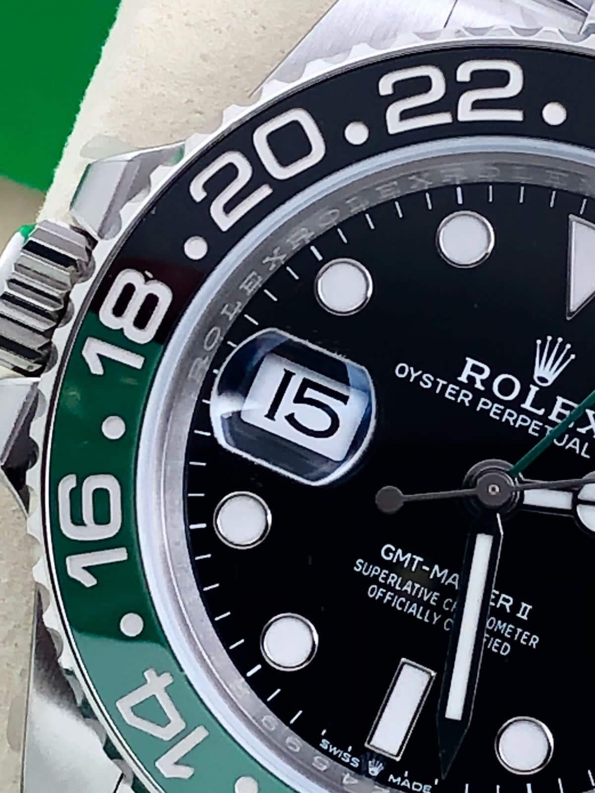 Rolex GMT Master II Sprite