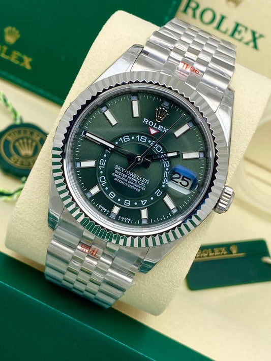 Rolex Sky-Dweller Green Jubilee