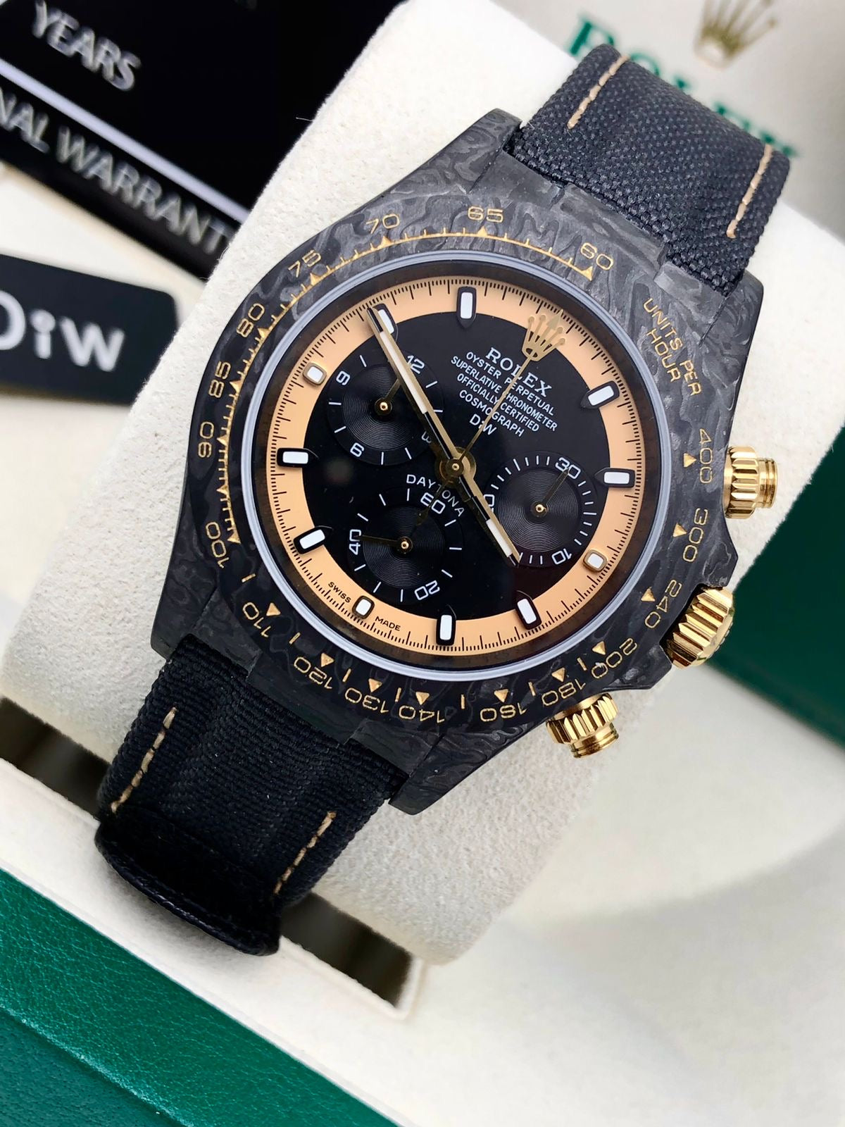 Rolex Daytona DIW Cream Invert Gold