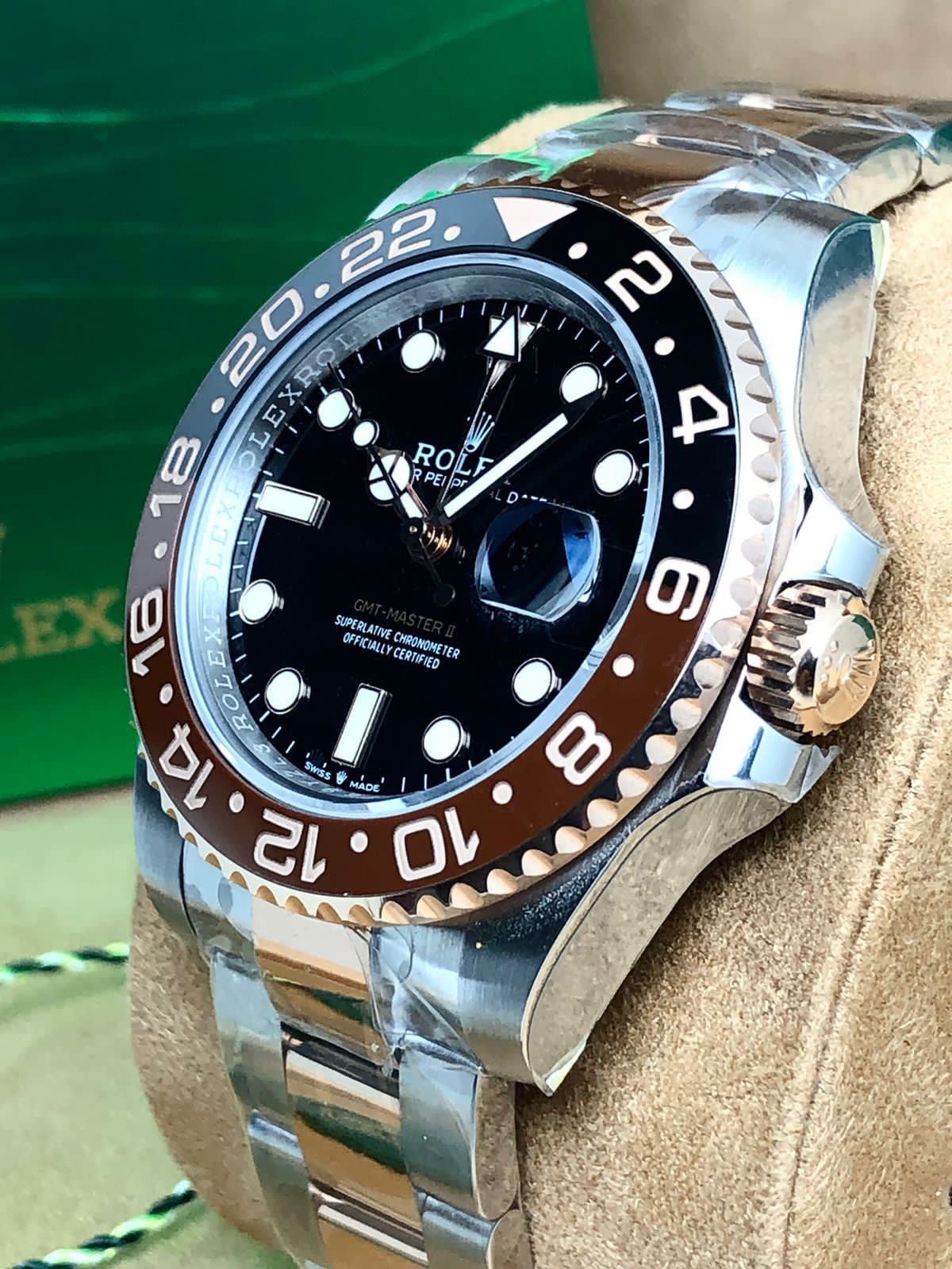 Rolex GMT Master II Rootbear